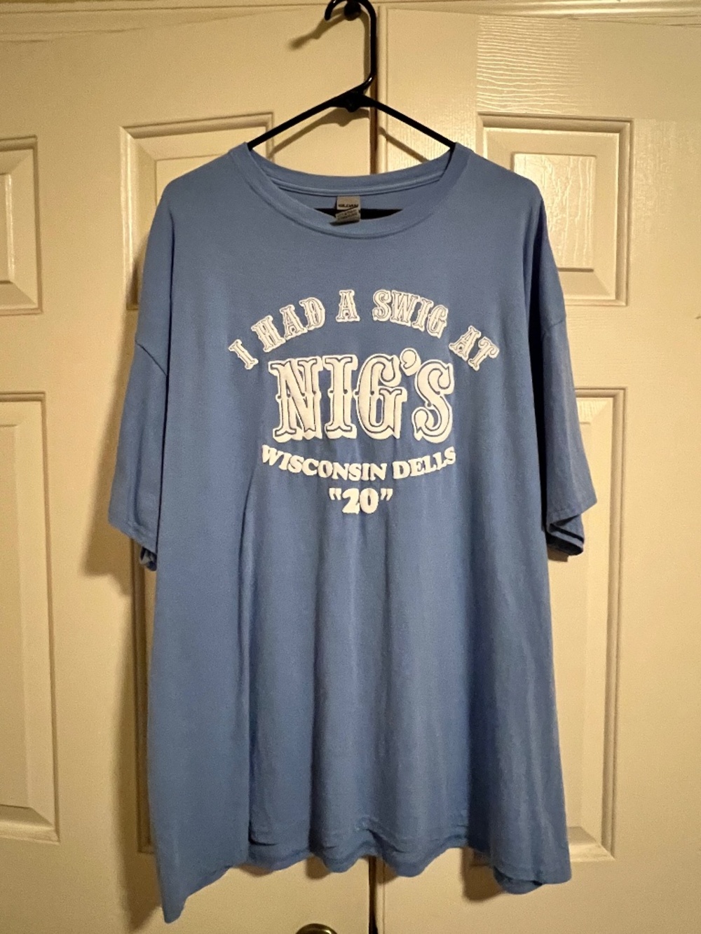 Vintage I Had a Swig at Nigs Wisconsin Dells Men's Shirt 2XL